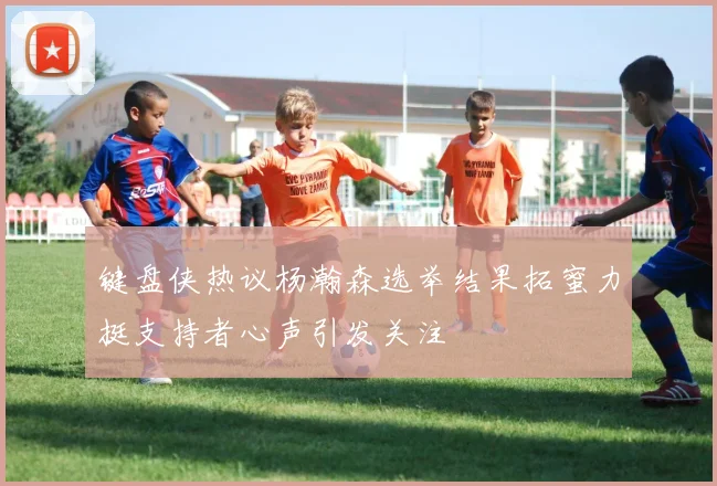 键盘侠热议杨瀚森选举结果拓蜜力挺支持者心声引发关注