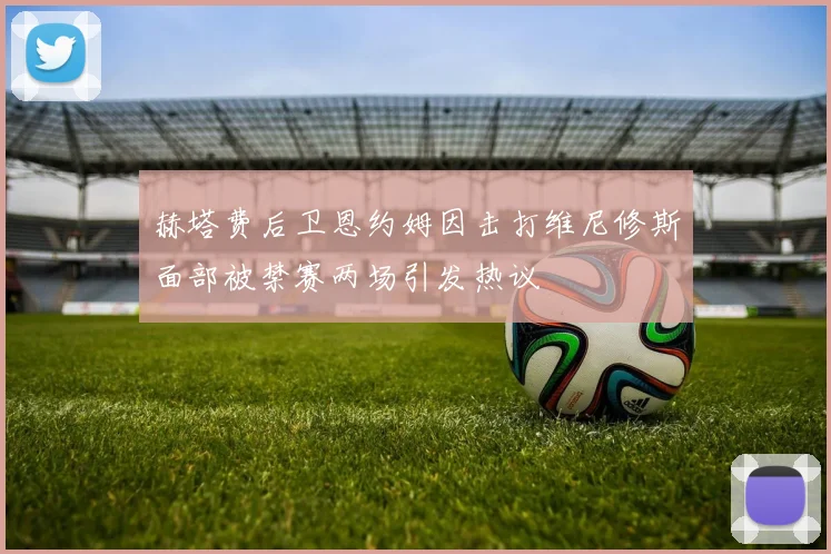 赫塔费后卫恩约姆因击打维尼修斯面部被禁赛两场引发热议